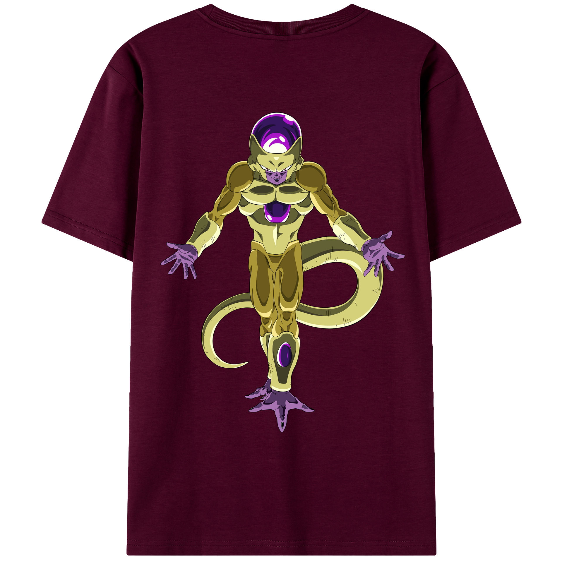 （画像用） ドラゴンボール フリーザ DRAGON BALL Frieza レディース半袖Tシャツ(バックプリント)